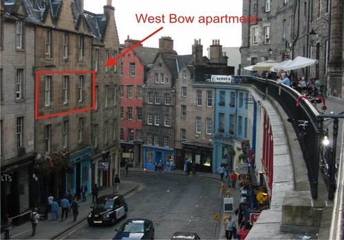 West Bow Just Off Royal Mile Leilighet EDI Eksteriør bilde
